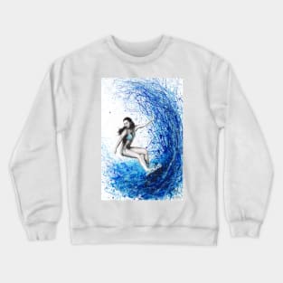 Thoughts and Waves Crewneck Sweatshirt